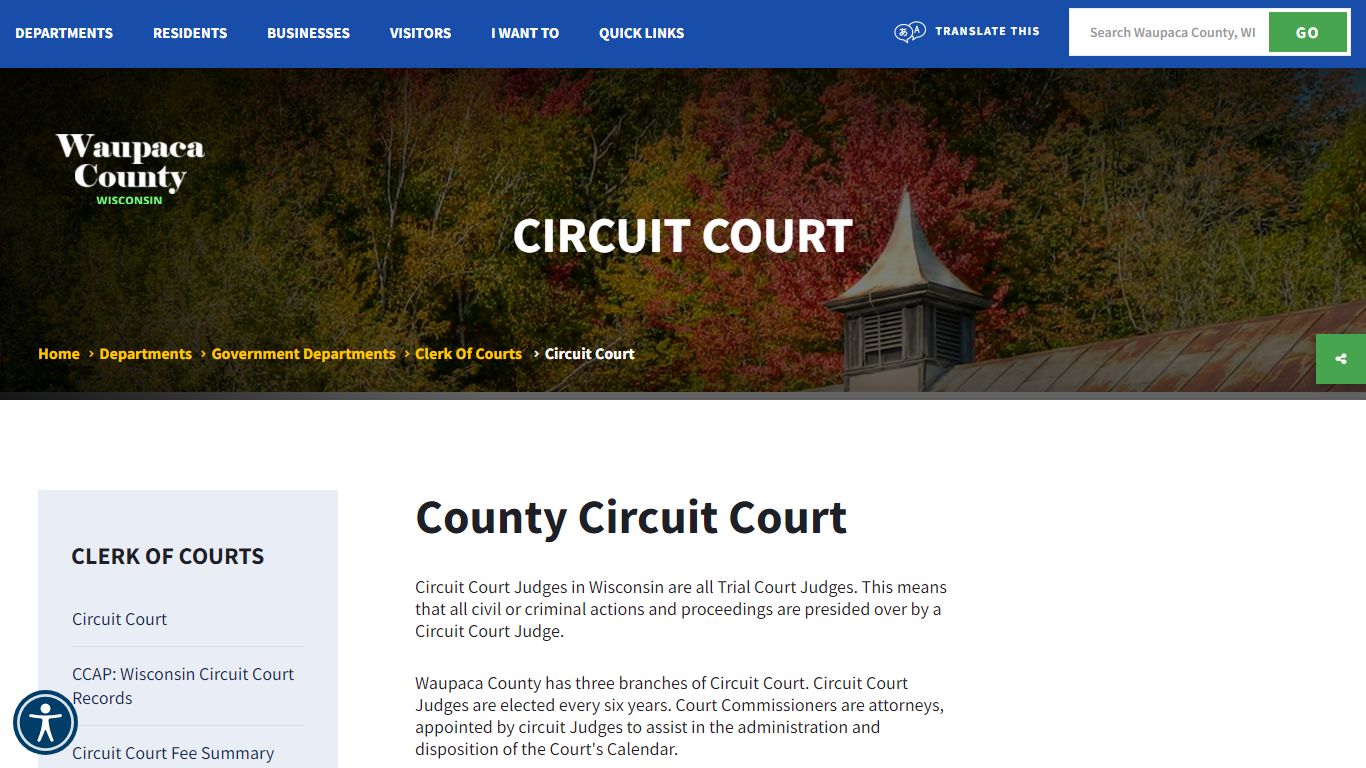 Welcome to Waupaca County, WI